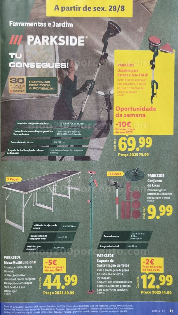 Antevisão Folheto LIDL Bazar Promoções de 24 agosto a 3 setembro - Supermercado