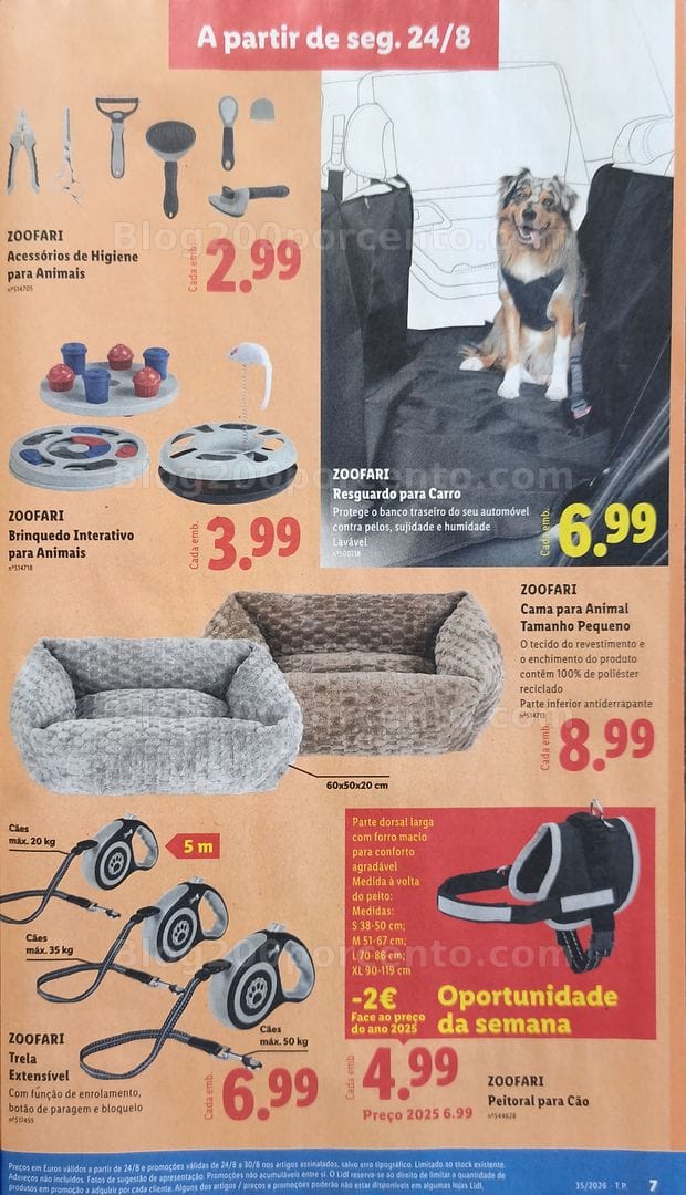 Antevisão Folheto LIDL Bazar Promoções de 24 agosto a 3 setembro - Supermercado