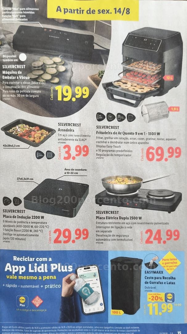 Antevisão Folheto LIDL Bazar Promoções de 10 a 20 agosto - Edição Loja