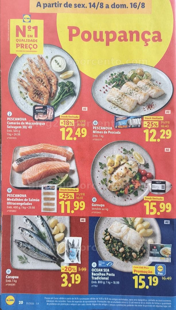 Antevisão Folheto LIDL Promoções de 10 a 16 agosto - Edição Loja