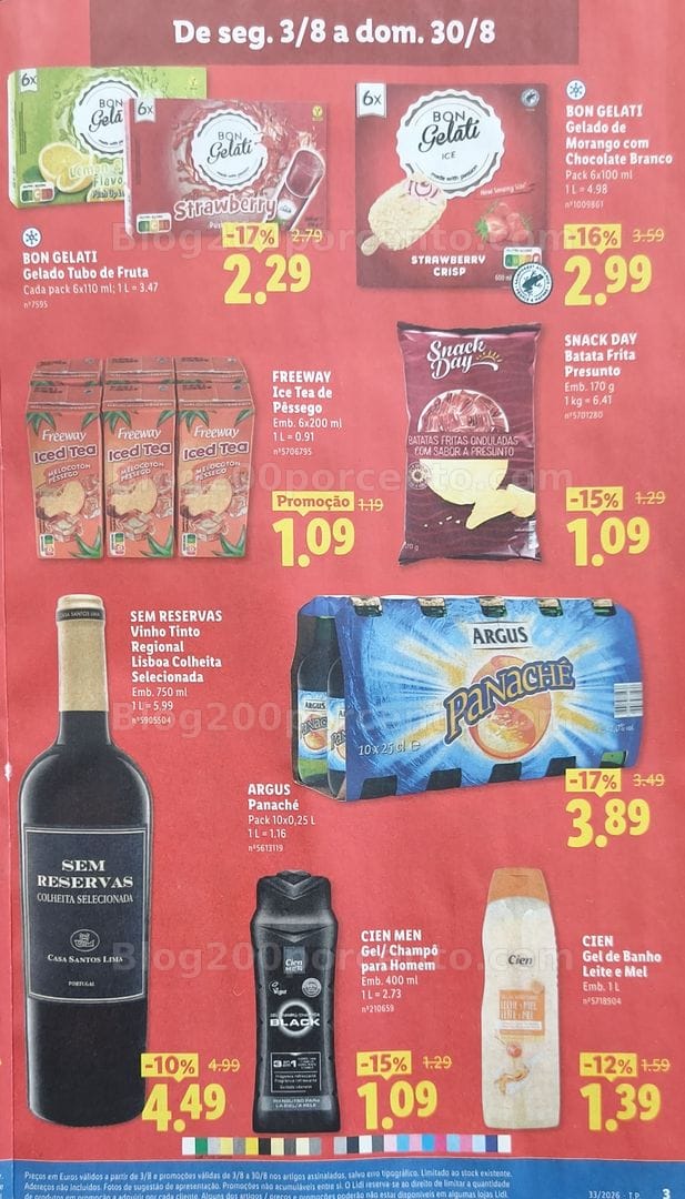 Antevisão Folheto LIDL Promoções de 10 a 16 agosto - Edição Loja
