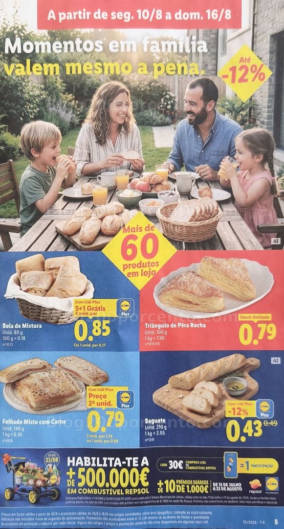 Antevisão Folheto LIDL Promoções de 10 a 16 agosto - Edição Loja