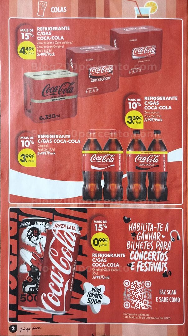 Antevisão Folheto PINGO DOCE Especial Bebidas Verão Promoções de 4 a 17 agosto