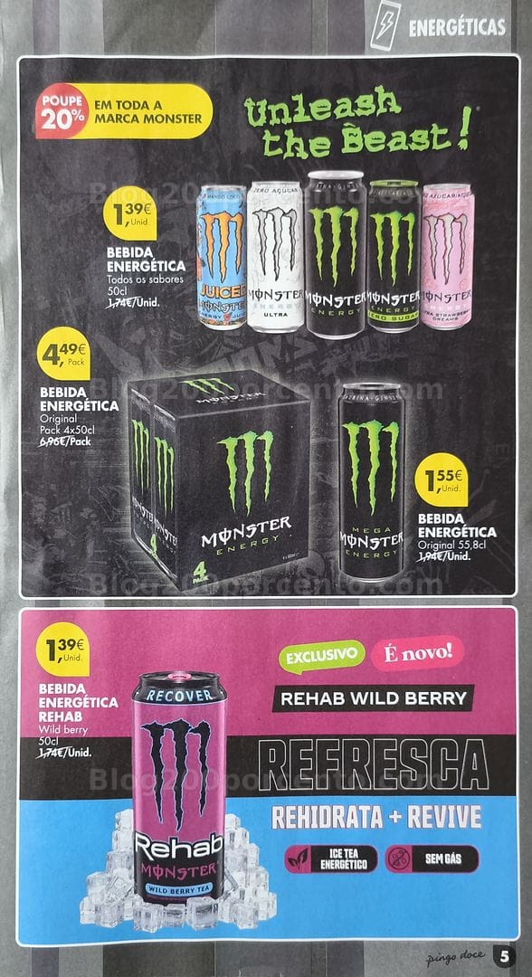 Antevisão Folheto PINGO DOCE Especial Bebidas Verão Promoções de 4 a 17 agosto