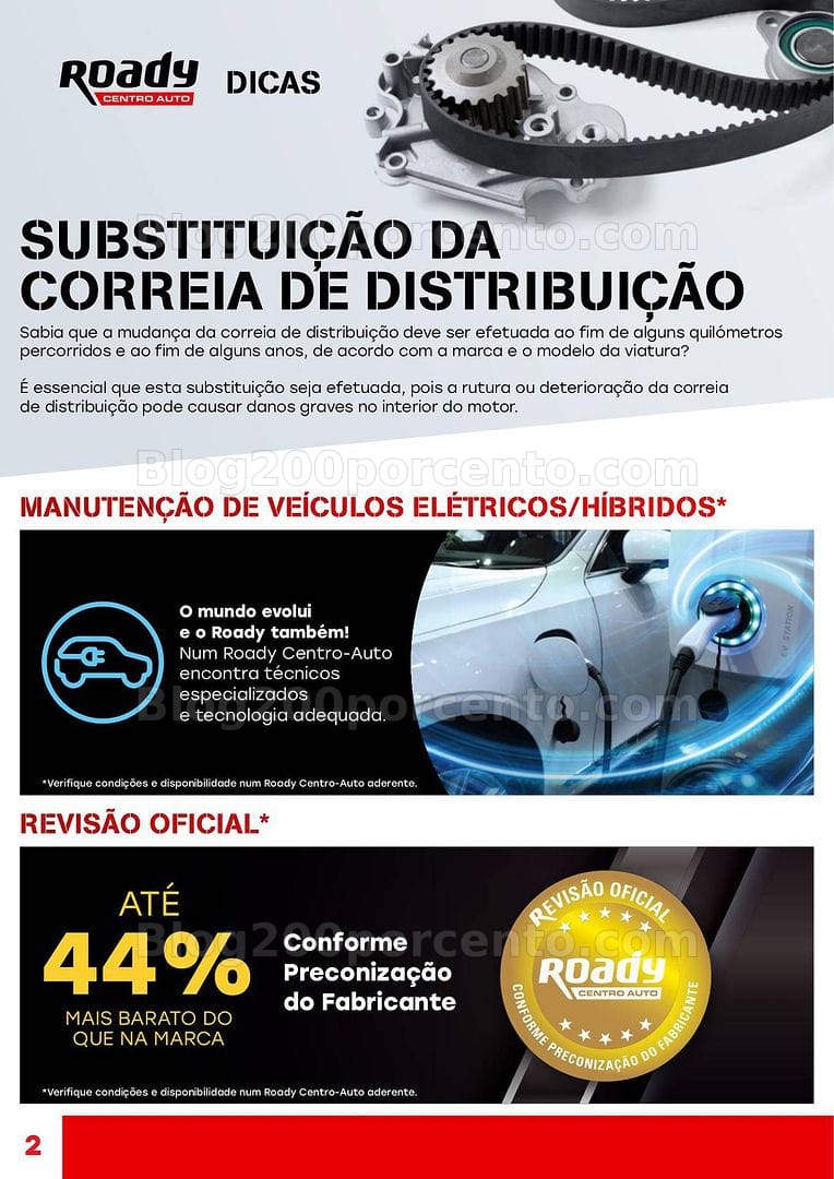 Antevisão Folheto ROADY Promoções de 6 a 30 agosto