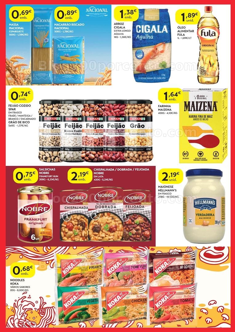 Antevisão Folheto SPAR Promoções de 18 a 30 agosto