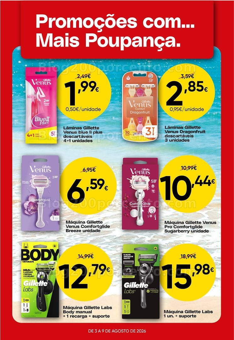 Antevisão Folheto SPAR Promoções de 3 a 9 agosto