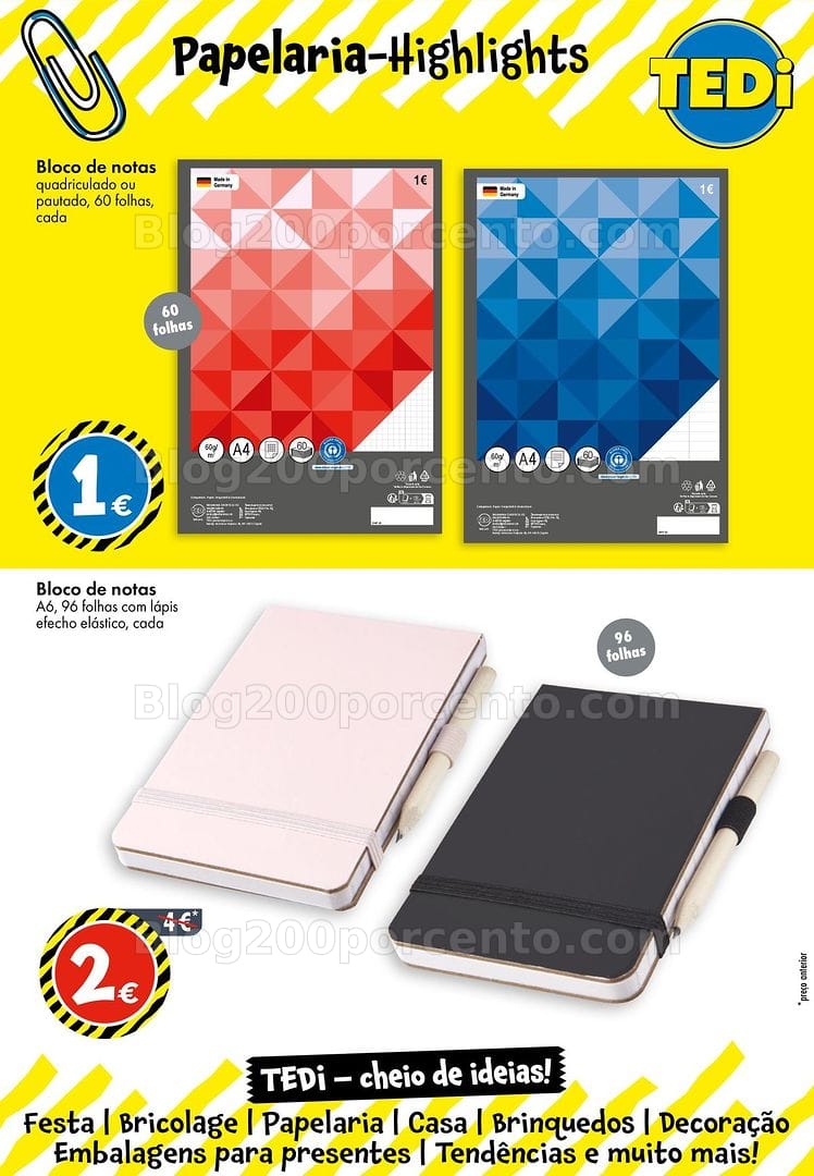 Antevisão Folheto TEDI Promoções de 28 agosto a 4 setembro