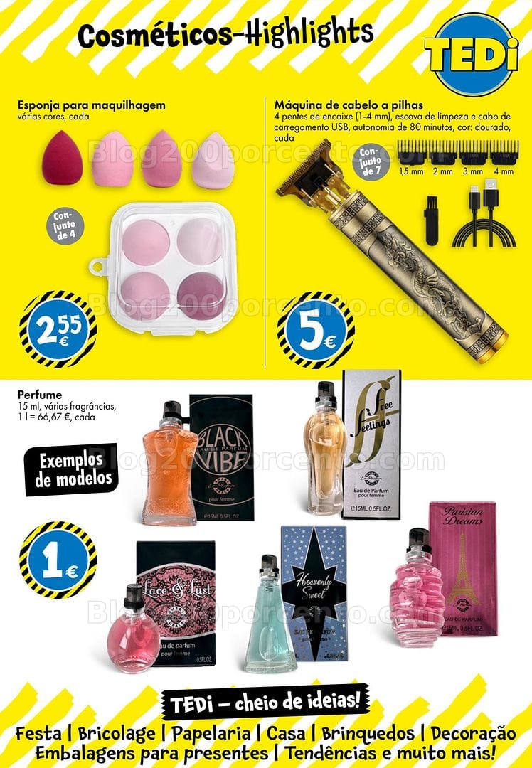Antevisão Folheto TEDI Promoções de 28 agosto a 4 setembro