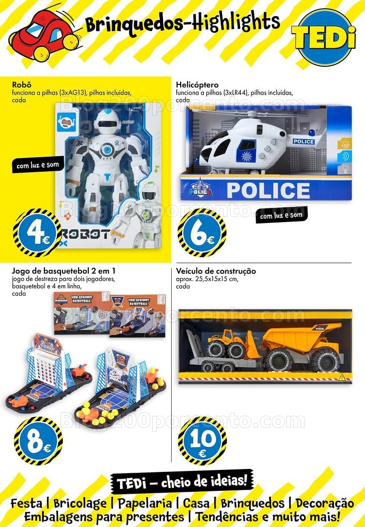 Antevisão Folheto TEDI Promoções de 28 agosto a 4 setembro