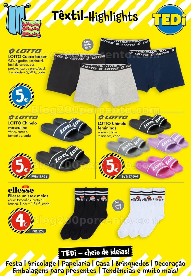 Antevisão Folheto TEDI Promoções de 28 agosto a 4 setembro