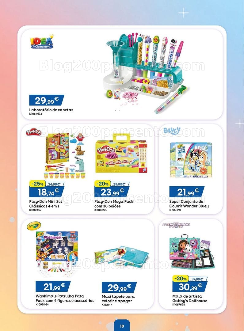 Antevisão Folheto TOYSRUS Regresso às Aulas Promoções de 6 a 31 agosto