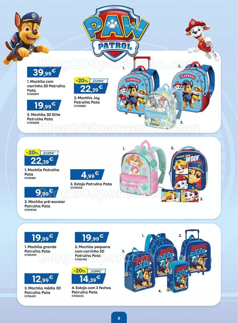 Antevisão Folheto TOYSRUS Regresso às Aulas Promoções de 6 a 31 agosto