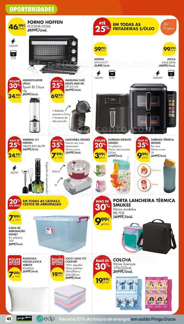 Antevisão Folheto PINGO DOCE Bazar Grandes Oportunidades Promoções de 4 a 10 agosto