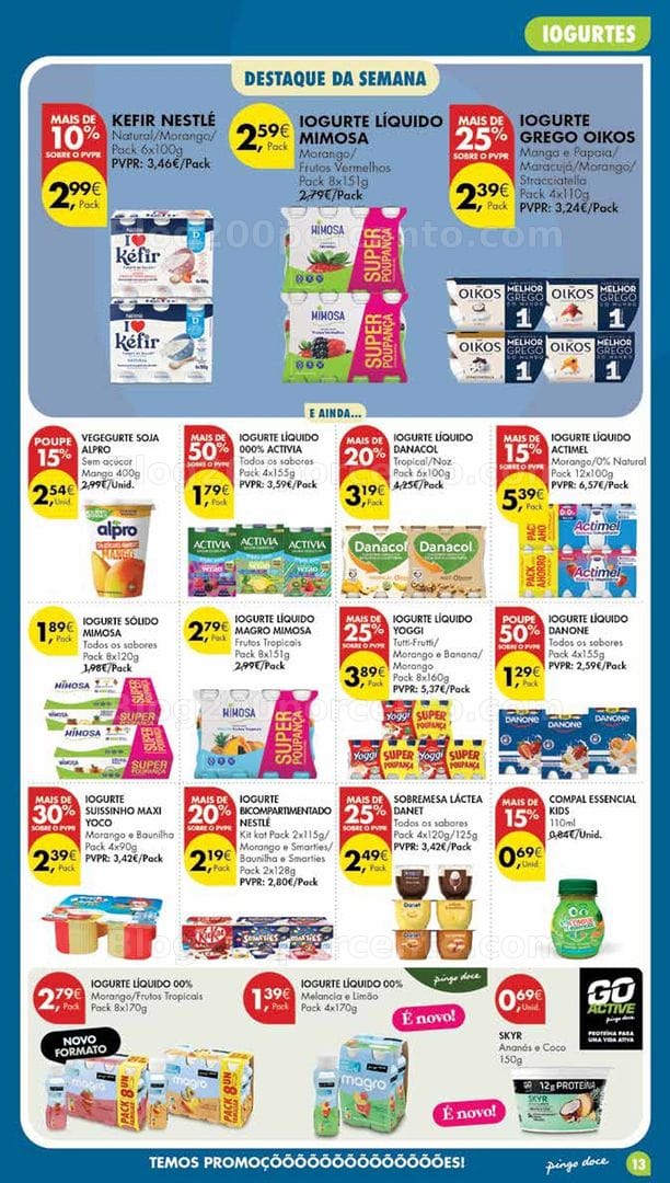 Antevisão Folheto PINGO DOCE Madeira Promoções de 4 a 10 agosto