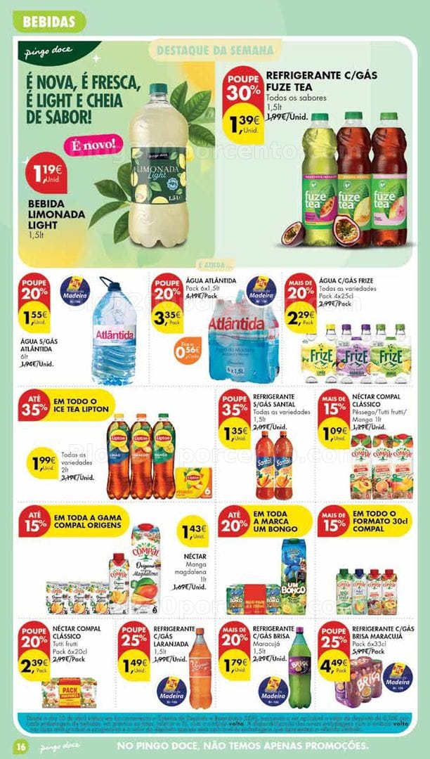 Antevisão Folheto PINGO DOCE Madeira Promoções de 4 a 10 agosto