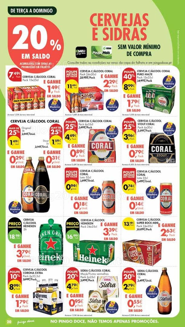 Antevisão Folheto PINGO DOCE Madeira Promoções de 4 a 10 agosto