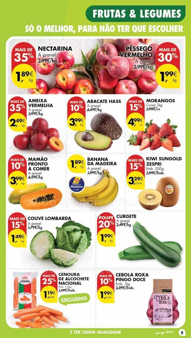 Antevisão Folheto PINGO DOCE Madeira Promoções de 4 a 10 agosto