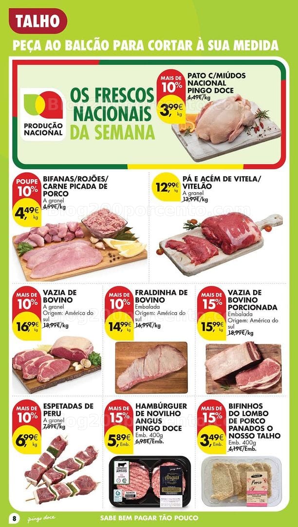 Antevisão Folheto PINGO DOCE Promoções de 4 a 10 agosto - Edição Digital