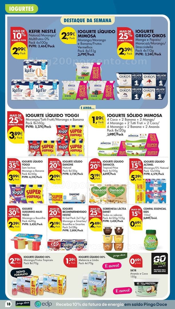 Antevisão Folheto PINGO DOCE Promoções de 4 a 10 agosto - Edição Digital