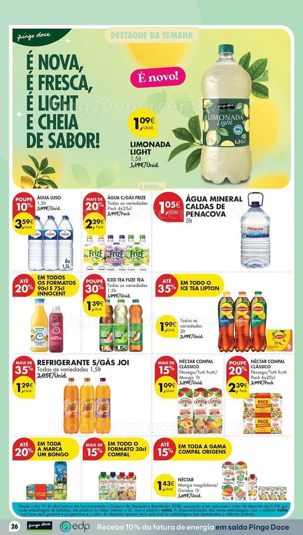 Antevisão Folheto PINGO DOCE Promoções de 4 a 10 agosto - Edição Digital