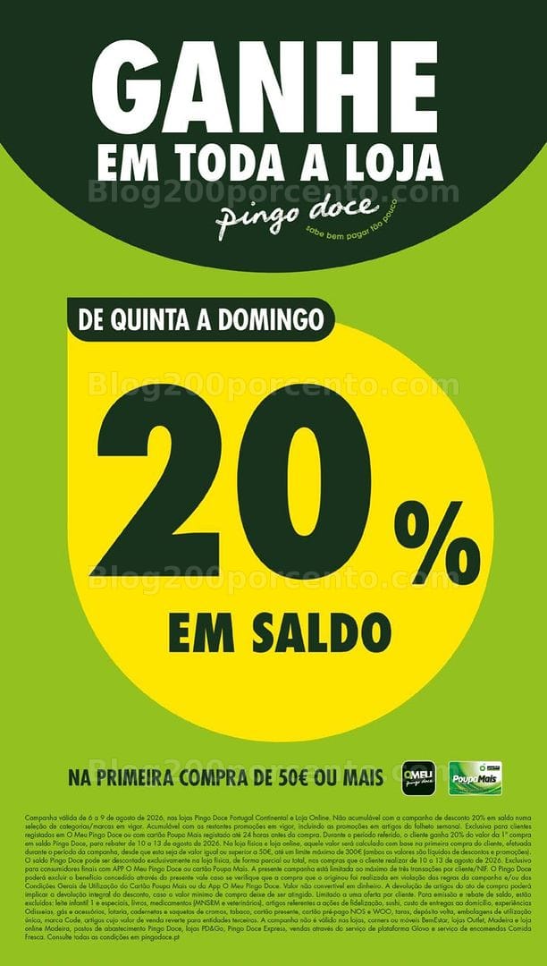 Antevisão Folheto PINGO DOCE Promoções Fim de Semana - 6 a 9 agosto
