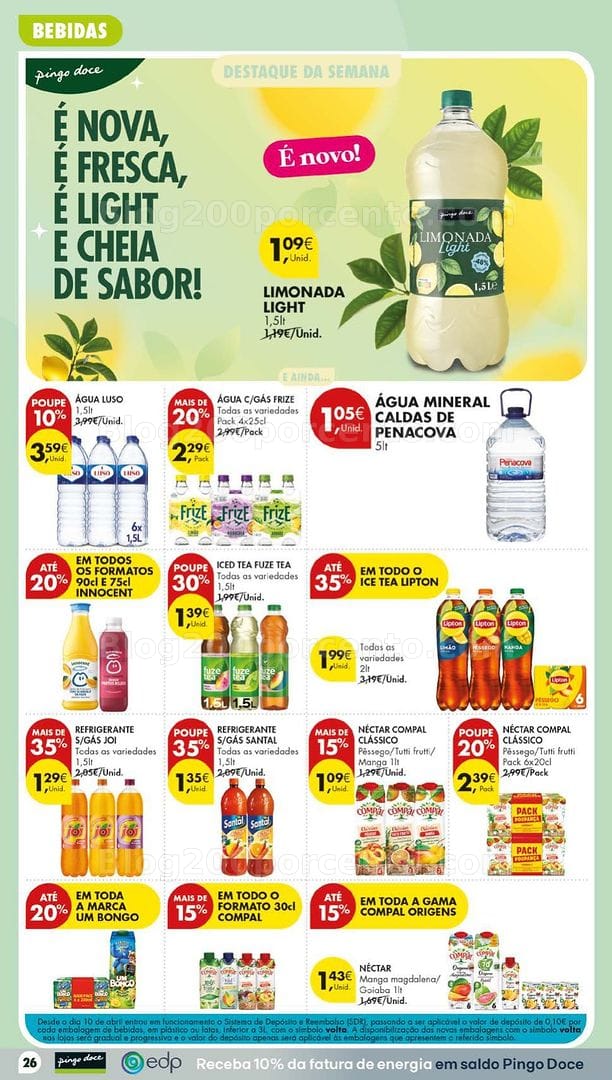Antevisão Folheto PINGO DOCE Promoções Fim de Semana - 6 a 9 agosto