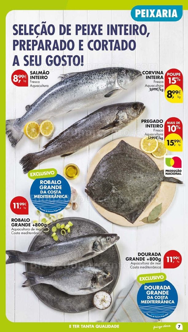 Antevisão Folheto PINGO DOCE Promoções Fim de Semana - 6 a 9 agosto