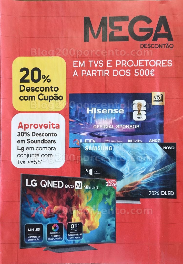 Antevisão Folheto WORTEN Mega Descontão Promoções de 27 a 31 agosto