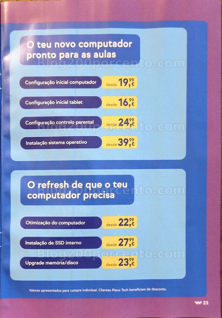 Antevisão Folheto WORTEN Catálogo Regresso às Aulas Promoções de 19 agosto a 21 setembro