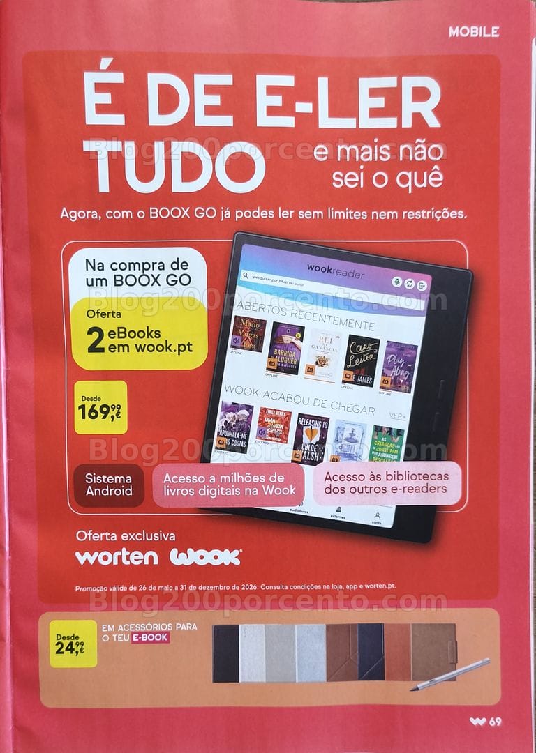 Antevisão Folheto WORTEN Catálogo Regresso às Aulas Promoções de 19 agosto a 21 setembro