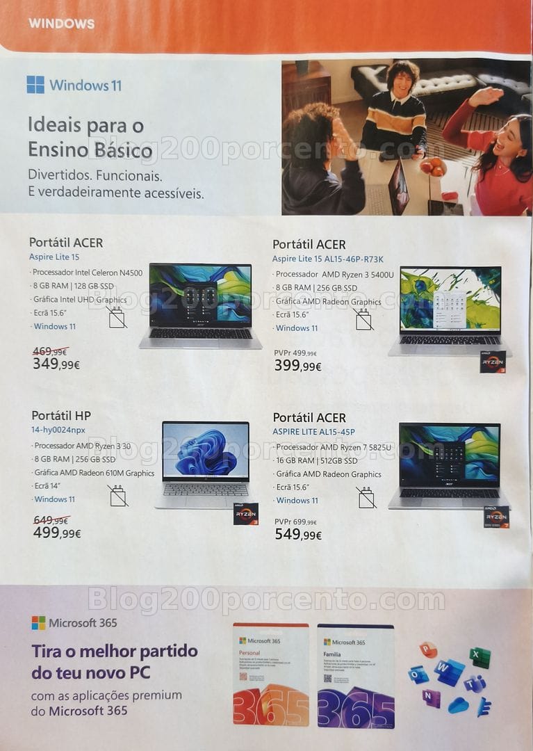 Antevisão Folheto WORTEN Catálogo Regresso às Aulas Promoções de 19 agosto a 21 setembro