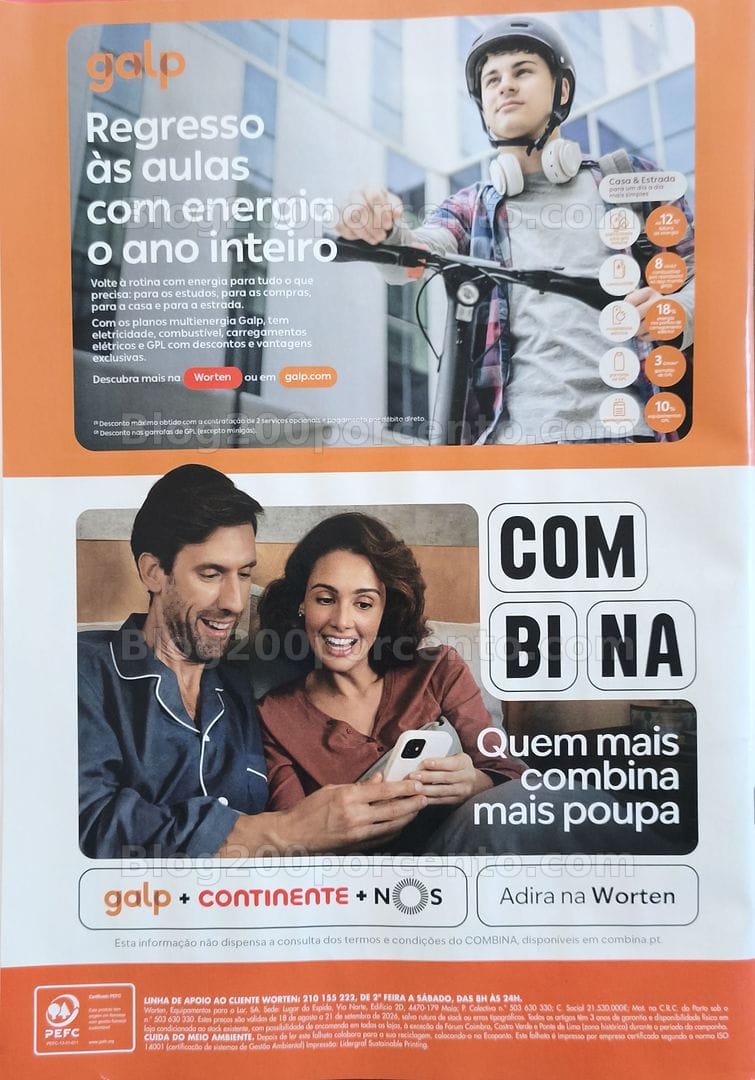 Antevisão Folheto WORTEN Catálogo Regresso às Aulas Promoções de 19 agosto a 21 setembro