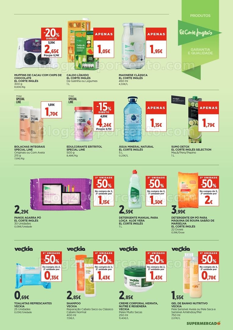 Antevisão Folheto EL CORTE INGLÉS Promoções de 18 setembro a 1 outubro