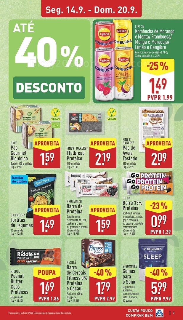 Antevisão Folheto ALDI Promoções de 14 a 20 setembro
