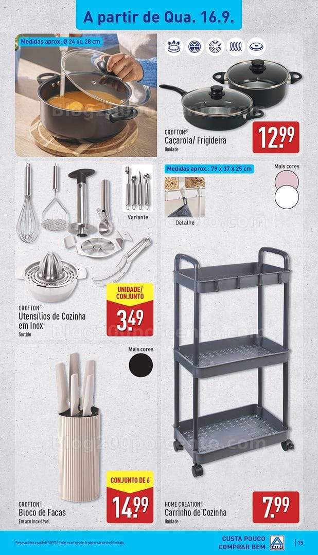 Antevisão Folheto ALDI Promoções de 14 a 20 setembro