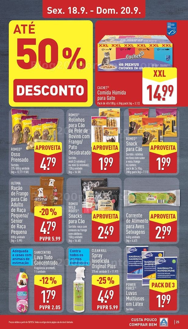 Antevisão Folheto ALDI Promoções de 14 a 20 setembro