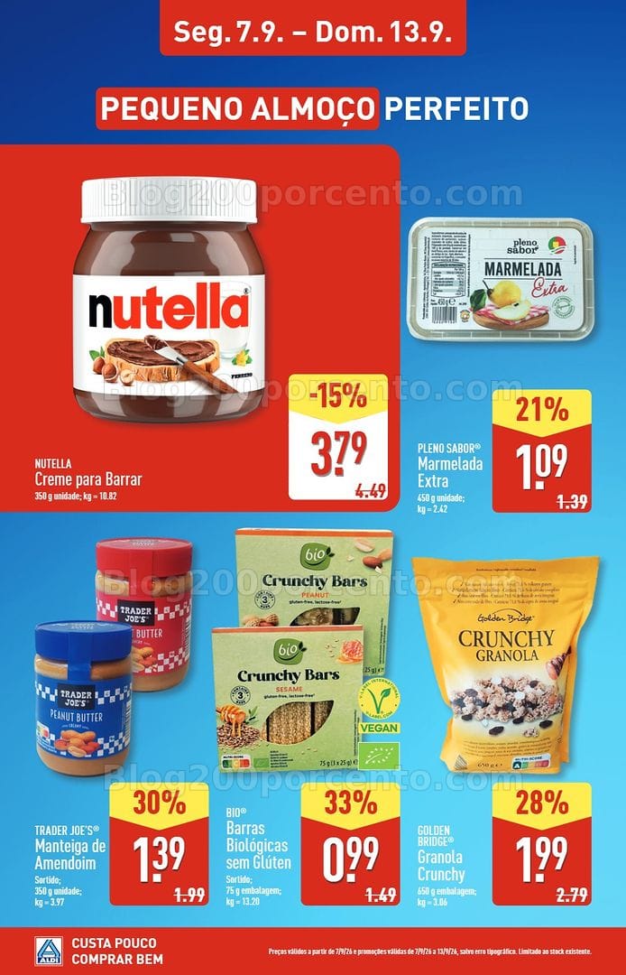 Antevisão Folheto ALDI Saldos Abertura Viseu Promoções até 13 setembro