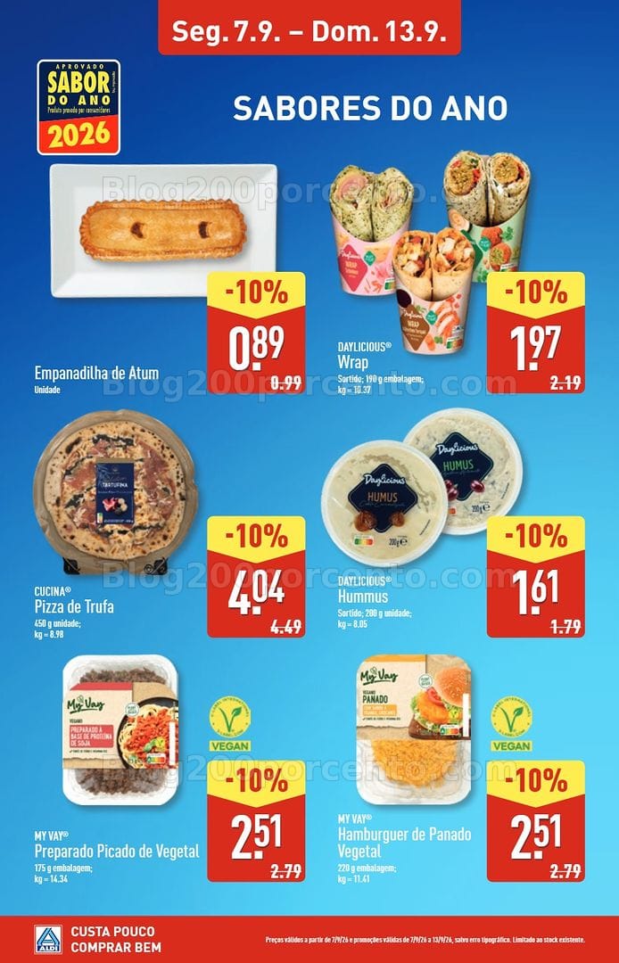 Antevisão Folheto ALDI Saldos Abertura Mangualde Promoções até 13 setembro