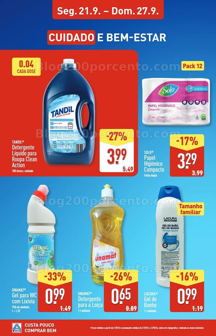 Antevisão Folheto ALDI Aberturas Promoções de 21 a 27 setembro - Mangualde