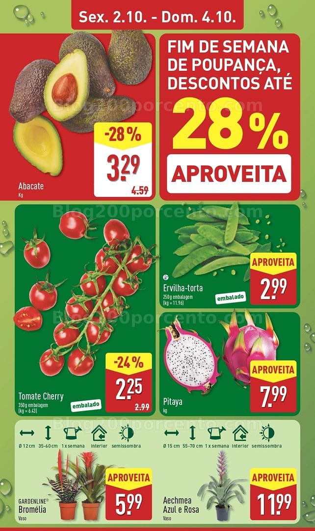 Antevisão Folheto ALDI Promoções de 28 setembro a 4 outubro
