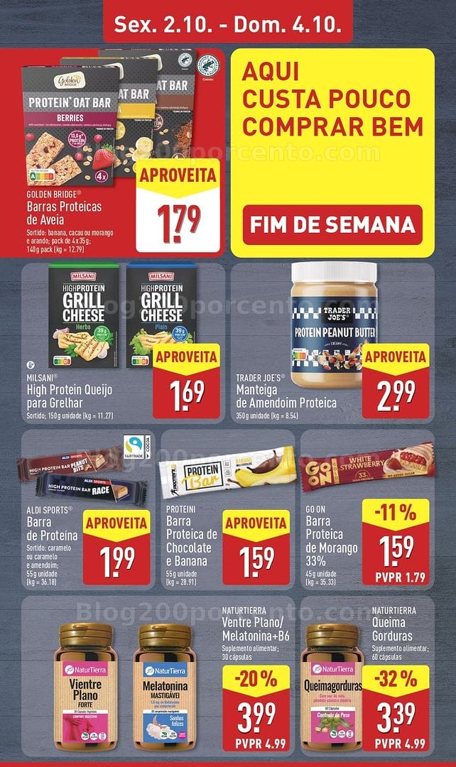 Antevisão Folheto ALDI Promoções de 28 setembro a 4 outubro