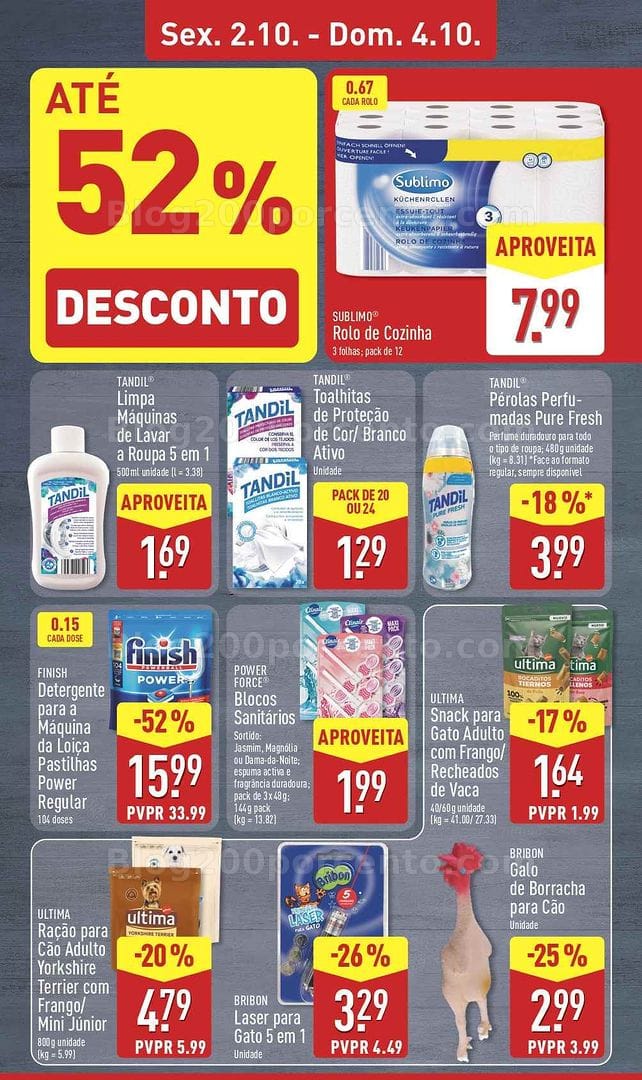Antevisão Folheto ALDI Promoções de 28 setembro a 4 outubro