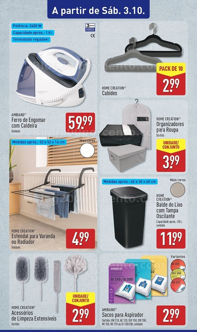 Antevisão Folheto ALDI Promoções de 28 setembro a 4 outubro