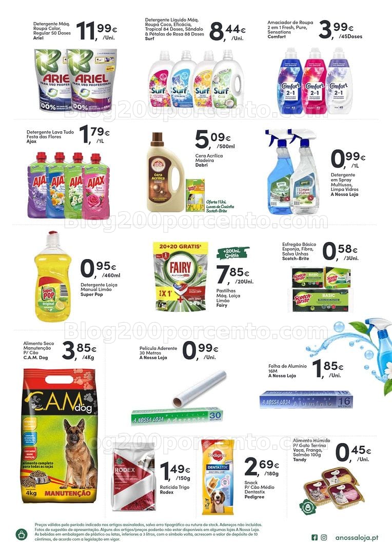 Antevisão Folheto A NOSSA LOJA Promoções de 4 a 17 setembro