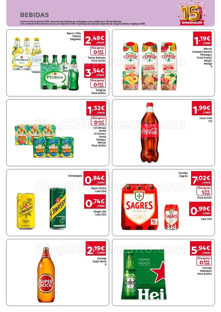 Antevisão Folheto AMANHECER Madeira Promoções de 10 a 16 setembro