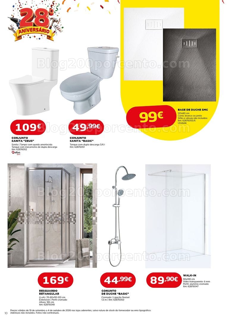 Antevisão Folheto BRICOMARCHÉ Promoções de 19 setembro a 4 outubro