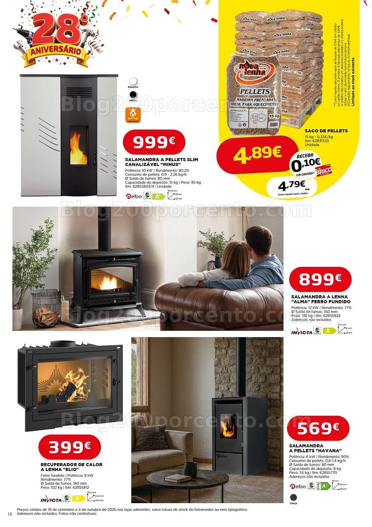 Antevisão Folheto BRICOMARCHÉ Promoções de 19 setembro a 4 outubro