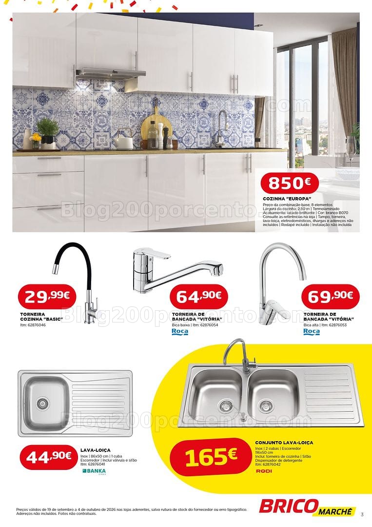 Antevisão Folheto BRICOMARCHÉ Promoções de 19 setembro a 4 outubro