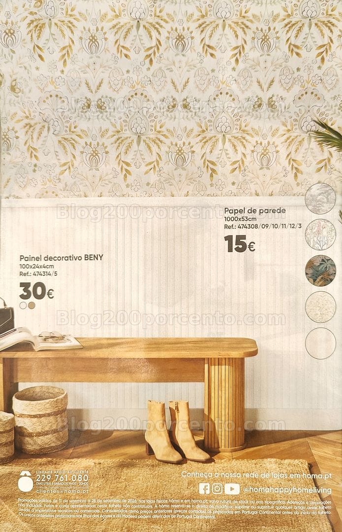 Antevisão Folheto HÔMA Promoções de 11 a 28 setembro